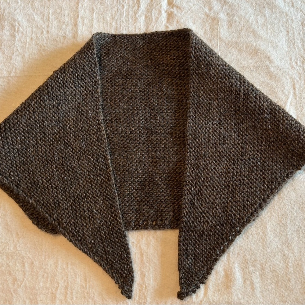 Hand-knit Wrap